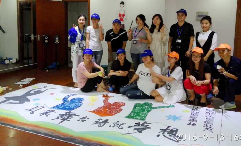 “心系貝業 鑄就夢想”團隊趣味繪畫活動